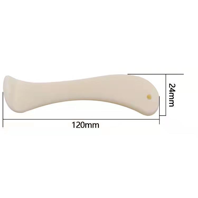 Plástico imitación buey hueso cuchillo DIY tarjeta hecha a mano arrugado cuchillo rasguño cuchillo origami cuchillo sala de estudio herramienta 2 piezas conjunto