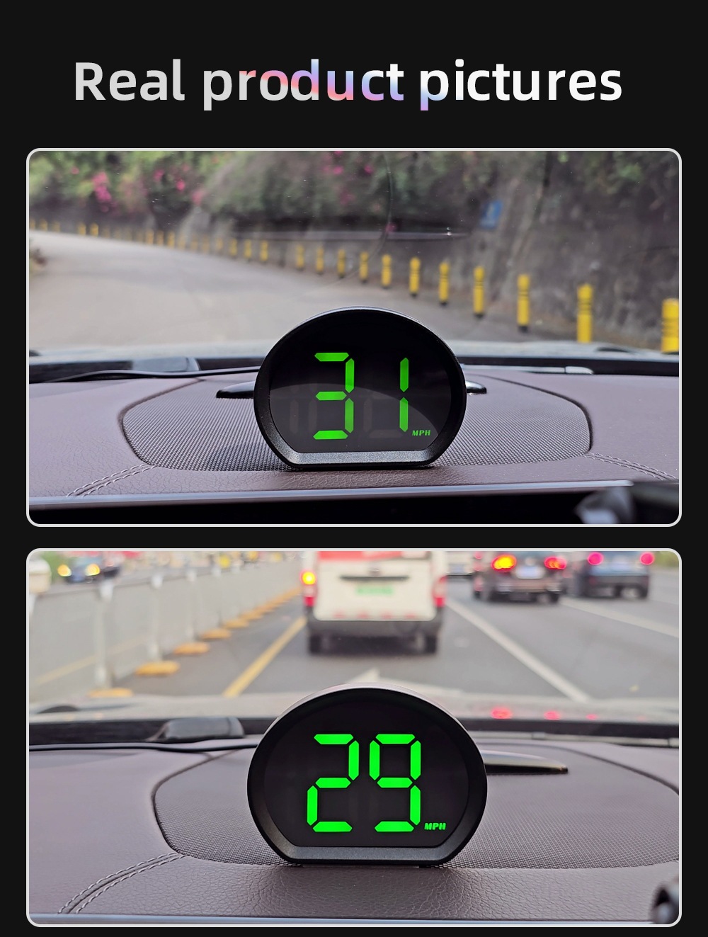 Smart X3 car HUD head-up display, new energy vehicle instrument cluster, GPS speedometer, HUD cycling computer, dual-mode GPS and Beidou