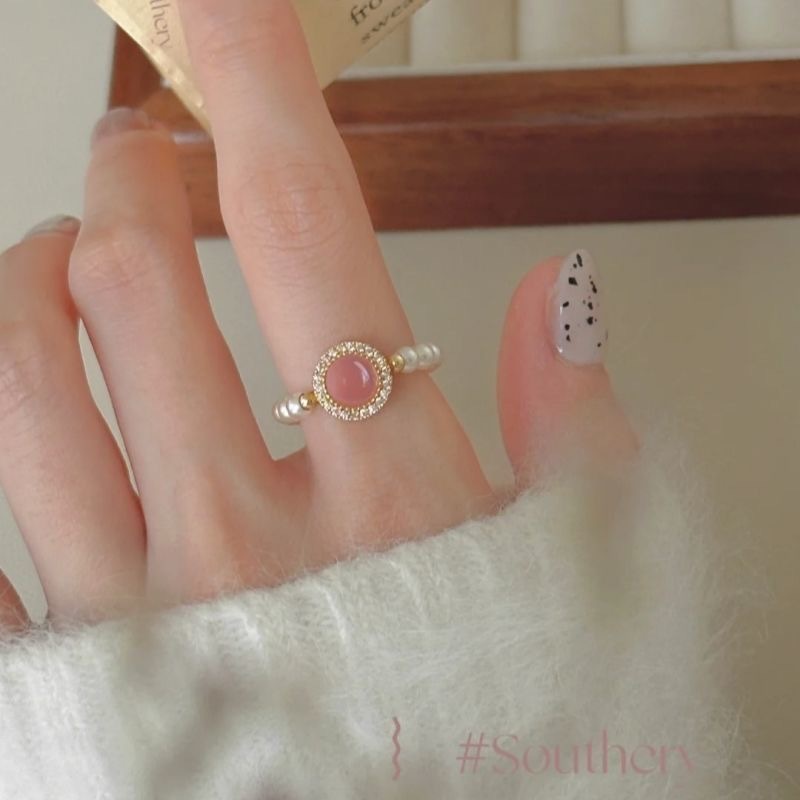 розовое кольцо