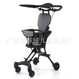 跨境外贸四轮婴儿车Baby stroller儿童推车口袋车遛娃神器