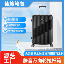 多尺寸商务行李箱万向轮高颜值旅行箱大容量拉杆行李箱加厚密码箱