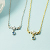 Retro fashionable universal sophisticated necklace, Japanese and Korean
