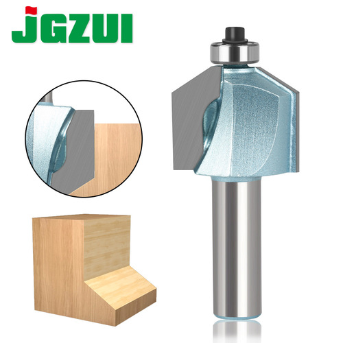 31 degree bevel trimmer woodworking milling cutter bevel cutter 8 handles 1/2 handle engraving machine tool edge knife inverted R milling cutter