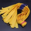 Hair rope with flat rubber bands, yellow slingshot, wholesale