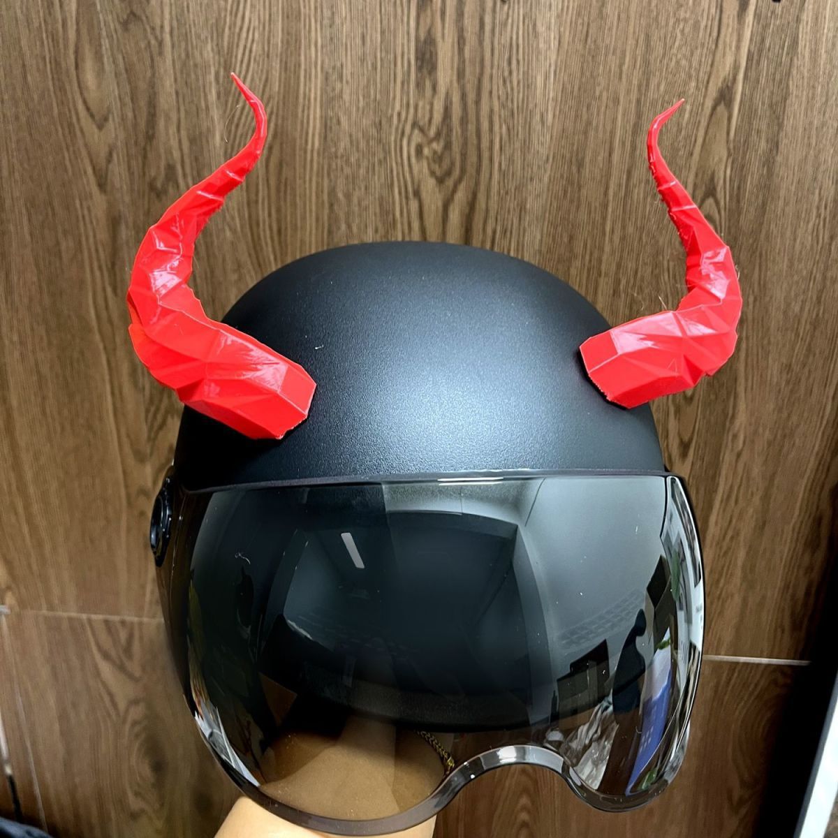 Original product helmet devil horn decoration modification accessories DIY gadget for motorcycles and electric vehicles, cool and unique
