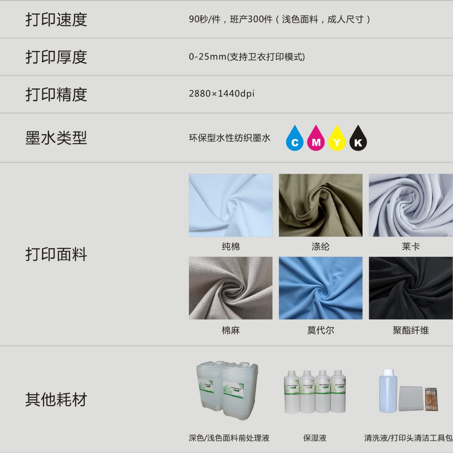 HUAFEI��װ��ӡ�� DTG��ī��ӡ�� ����ӡ����