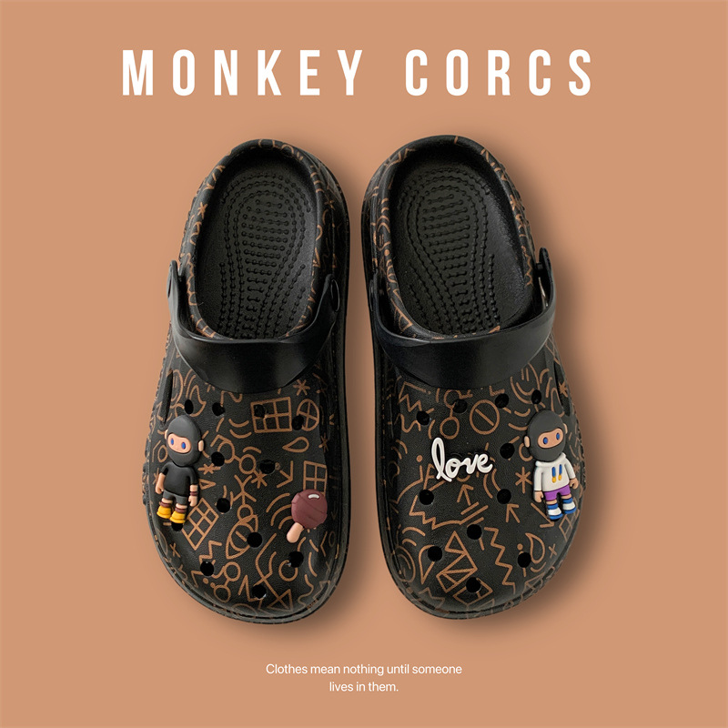 Zuecos de verano 2025 con suela suave que se siente como pisar una excremento, zapatos de jardín casuales y modernos para parejas, unisex.