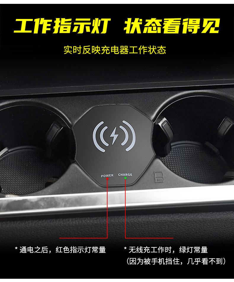 Maigu Yipin is suitable for Audi A6L/A7/A8/A6 car magnetic wireless charger S7/RS6/RS7/S6