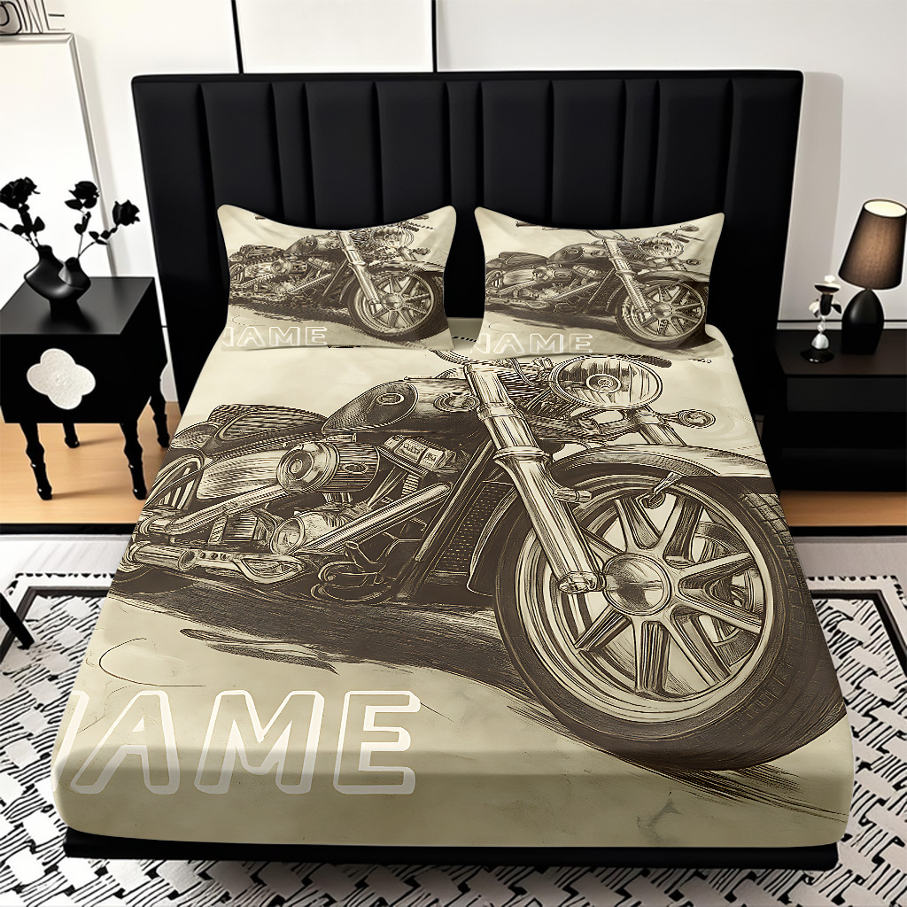 TEMU / JIT serie de motocicleta fría transfronteriza impresión digital de alta definición caja de cama de polirido fábrica directa