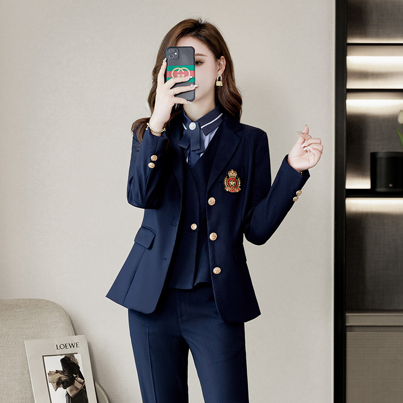 Kindergarten Teachers Garden Clothes Autumn Professional Suit suit Women Fashion College Style Student School Uniform JK Uniform suit