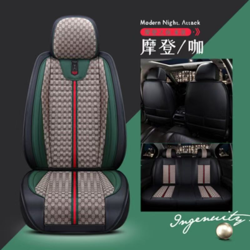 For Bestune Golf — Gaofe Modelə uyğun (Original) oturacaq örtükləri - full-cover-standard-edition-modern-coffee-full-car-five-seats