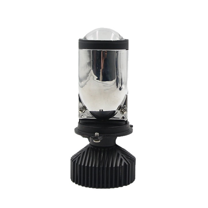 T9 coche LED faro con lente H4 Super brillante foco fuerte luz coche bombilla lejos y cerca de la lámpara integrada doble lente de luz image 7