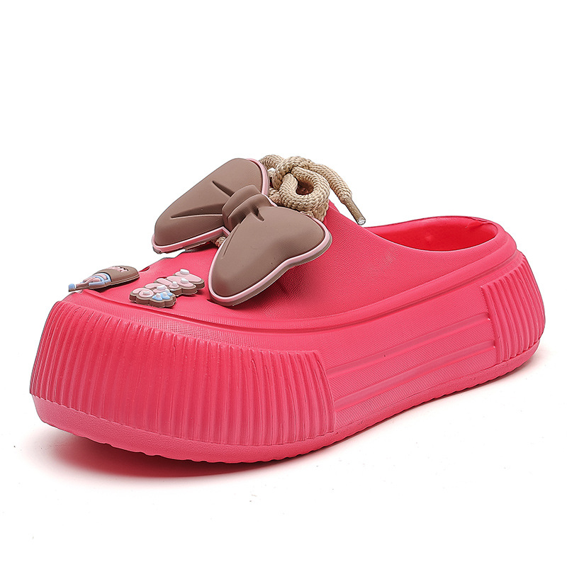 나비넥타이슬리퍼-레드 [크로스보더백]