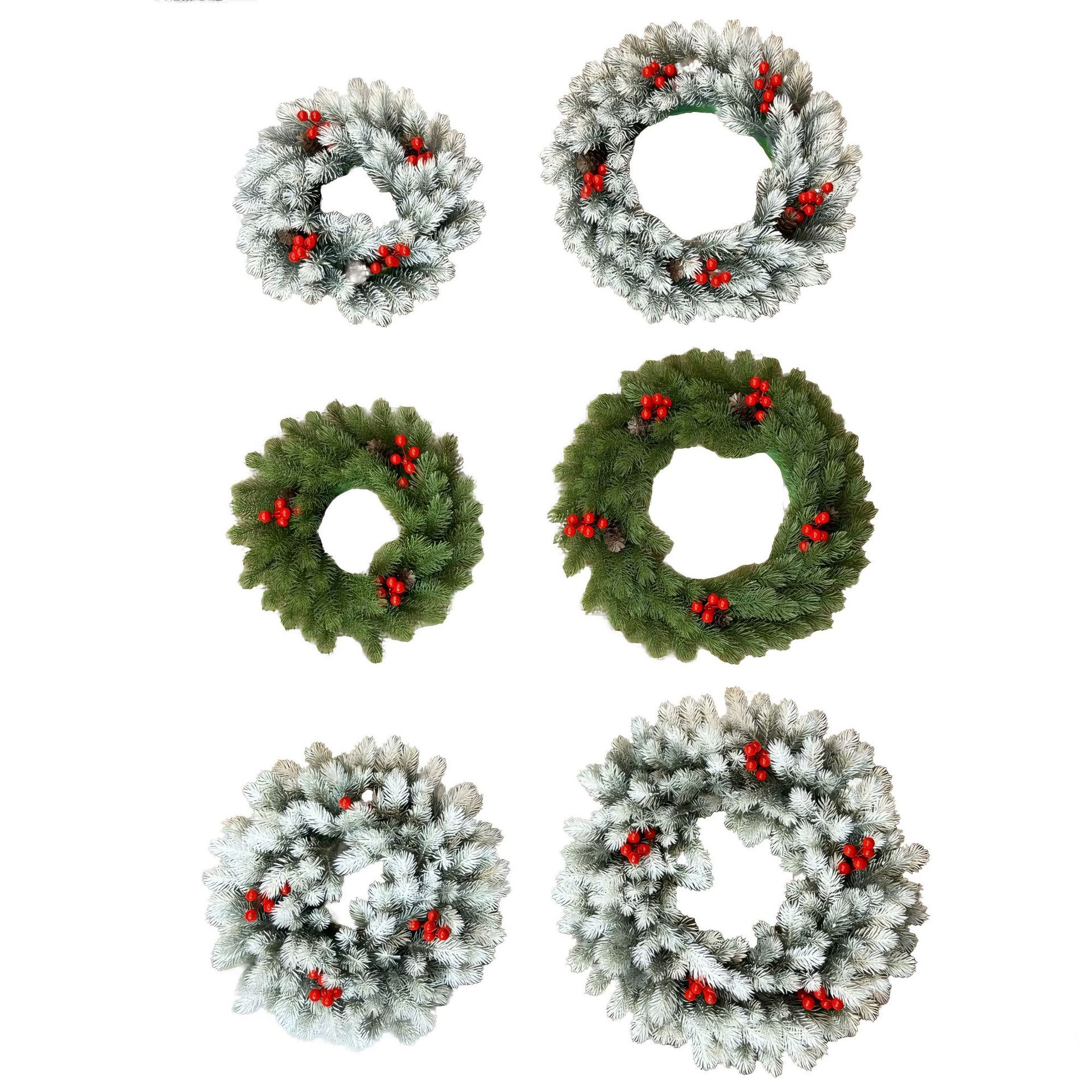 Amazon pop navideño guirnaldas decoración adornos navideños guirnaldas puerta colgar caña decoración del hotel
