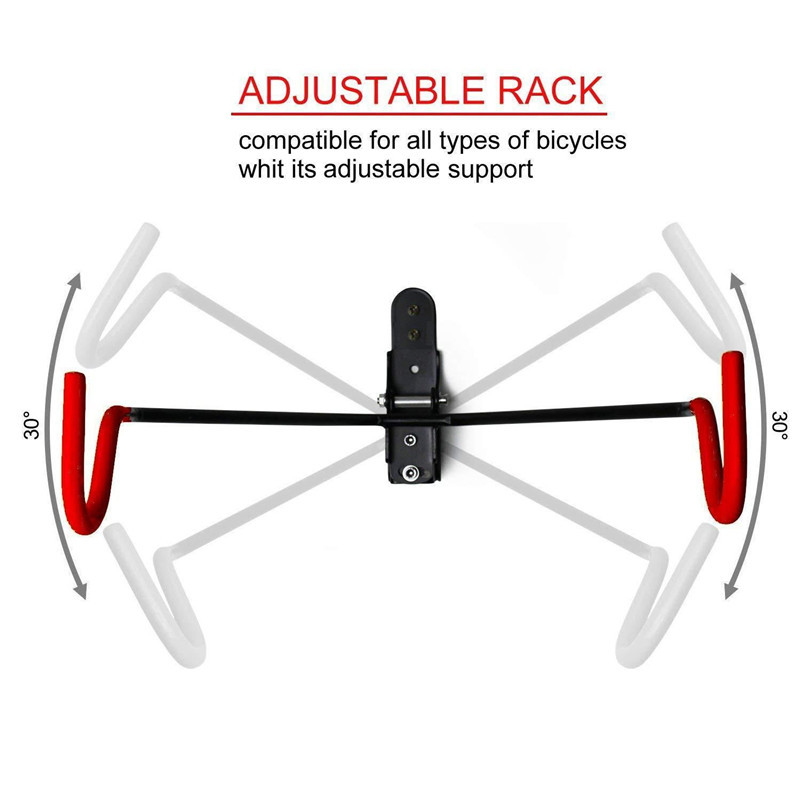 Transfronterizo dedicado bicicleta rack pared interior carretera bicicleta pantalla rack pared gancho montaña bicicleta estacionamiento rack
