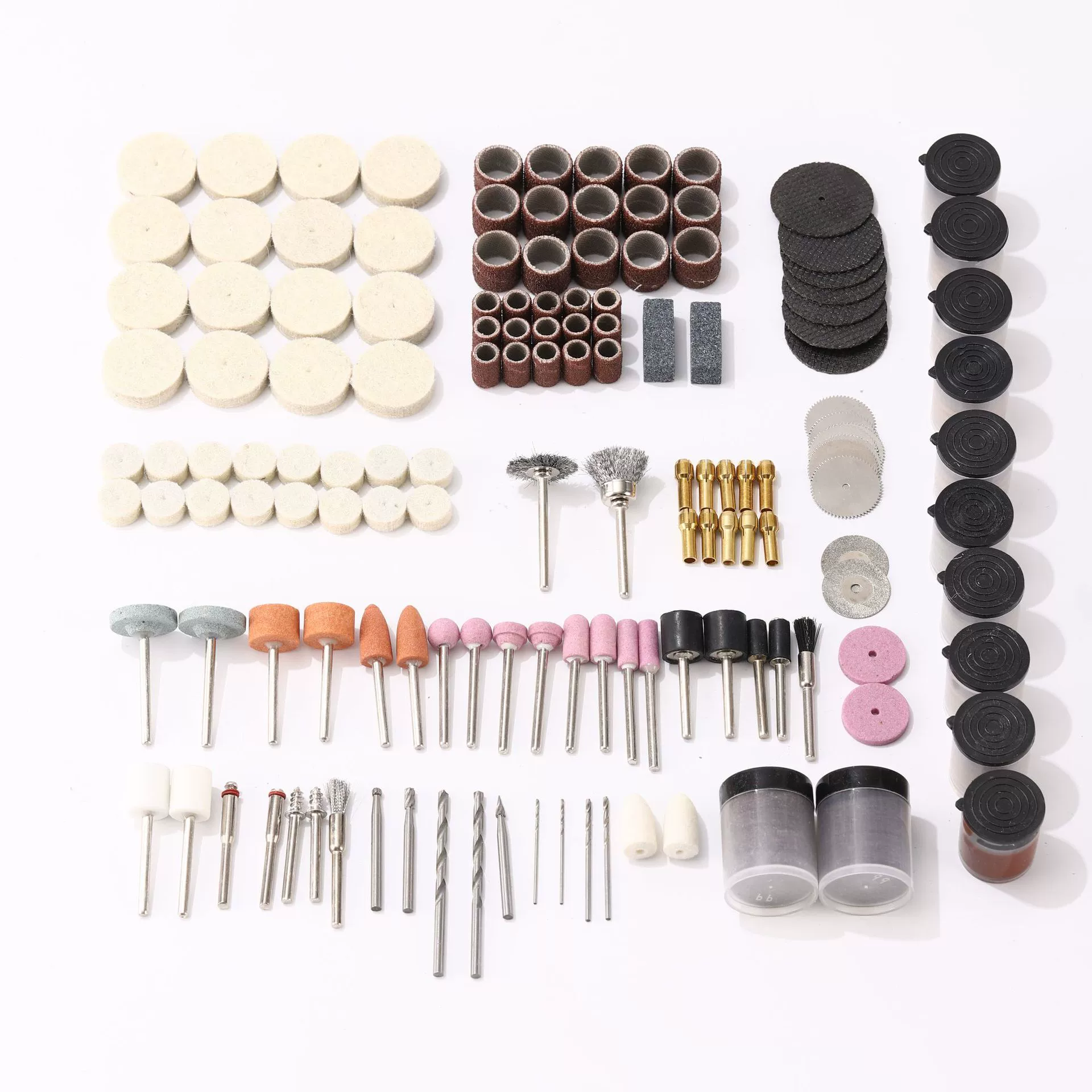 Набор миниатюрных электрических щеток для полировки оливкового дерева с ручкой, мягкой шерстяной колеской для чистки орехового дерева