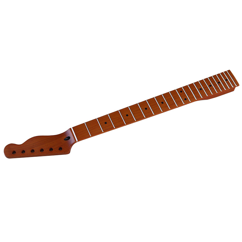 TL roasted maple electric guitar neck 22-fret cow bone pillow neck modified electric guitar handle DIY