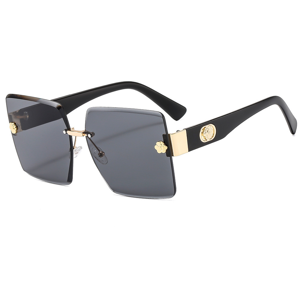 2025 new frameless two-color gradient high-end women's trendy…