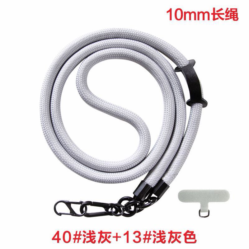 携帯電話のストラップの斜め掛けの10mmの首掛けの太い編みの携帯電話のストラップの多機能の斜め掛けのストラップのポリエステルの携帯電話のストラップ|undefined