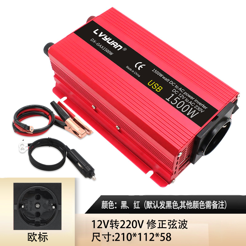 220*500W/1500W*50/60*DC12*유럽 표준