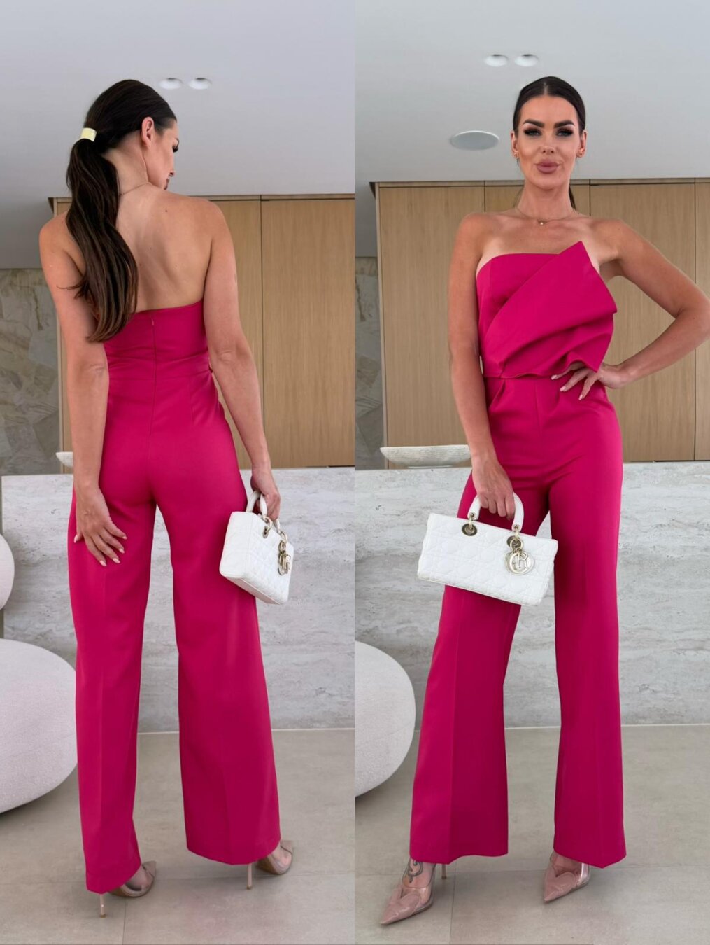 385g Weight Sleeveless Sleeve Length Full Length Pants Length Polyester Fabric Type Mid Waist Waist Line Jumpsuits Pants Type Inelastic Elasticity Bodysuits Tops Type Holiday, Selfie Occasion Regular Fit Fit Type Solid Color Pattern Summer Season Women's Gender Casual, British Style, Streetwear Style Women's Holiday Selfie Bodysuits Casual British Style Streetwear Solid Color Full Length Jumpsuits 14