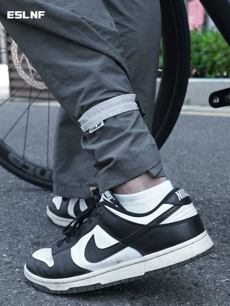 ESLNF Bicycle Belt Mountain Road Bike Night Highlight Widened Reflective High Elastic Riding Leg Strap