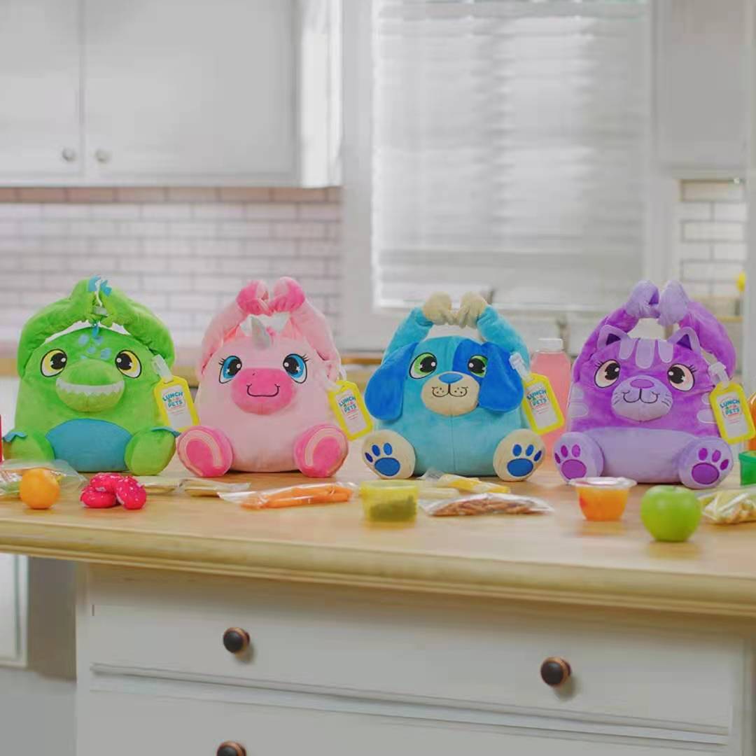 Niños lonchera niños estudiante de dibujos animados bolsa de aislamiento bolsa de hielo bolsa de peluche de juguete bolsa de almacenamiento al aire libre bolsa de picnic