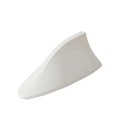 Cross-border car shark fin antenna universal roof decoration antenna, adhesive non-destructive installation, car modification accessories (vehicle antenna) - whitecar-shark-fin-antenna