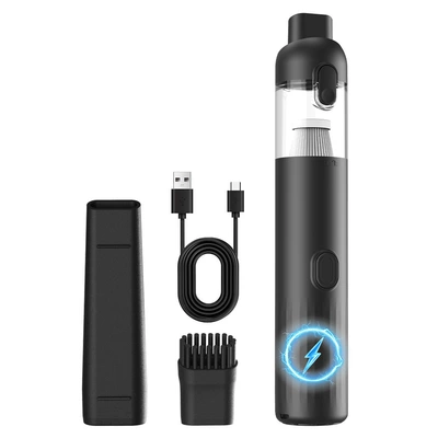 June Brushless Cross-Border Car Vacuum Cleaner Mini Household Compact Portable Handheld Car Dust Remover Handheld Wireless (Tozsoranlar) - fp1-black