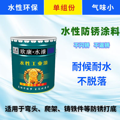 丙烯酸浸涂水性工业漆 防腐附着力好耐候性强耐水性佳不闪锈返锈