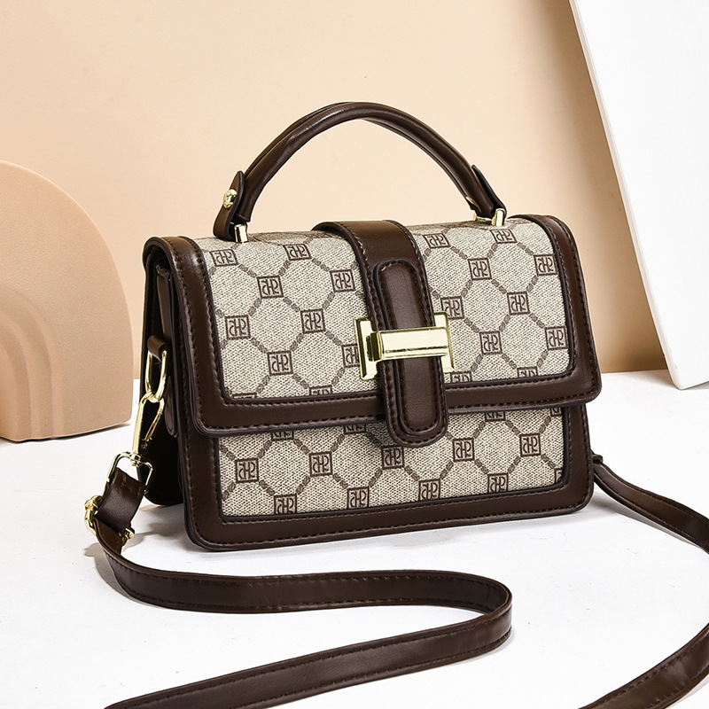 Borsa a tracolla singola versatile quadrata piccola da donna, di alta qualità, 2025, nuova moda, alla moda, transfrontaliera_voghion.com