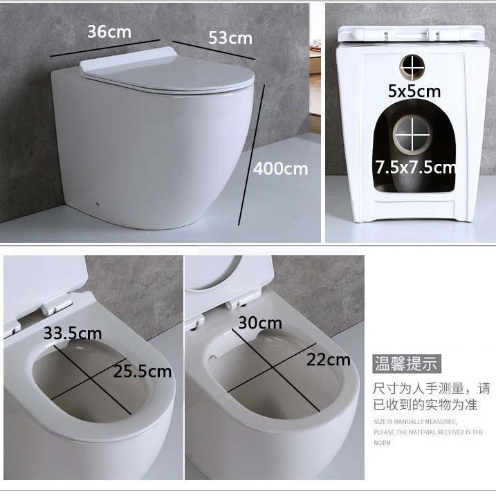 Inodoro de piso pared colgante de pared cerámica sin tanque de agua contra la pared fabricantes de inodoro colgado de pared