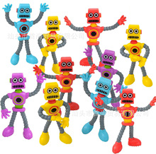 跨境热销创意铁丝机器人玩具关节可扭曲机器青蛙铁丝娃娃派对礼品