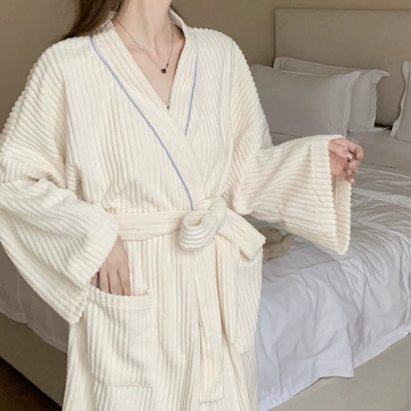 Brand pijama, comfortable bathrobe for leisure, oversize