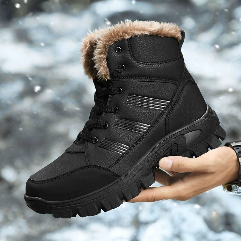 Warm boots, shoes, plus size