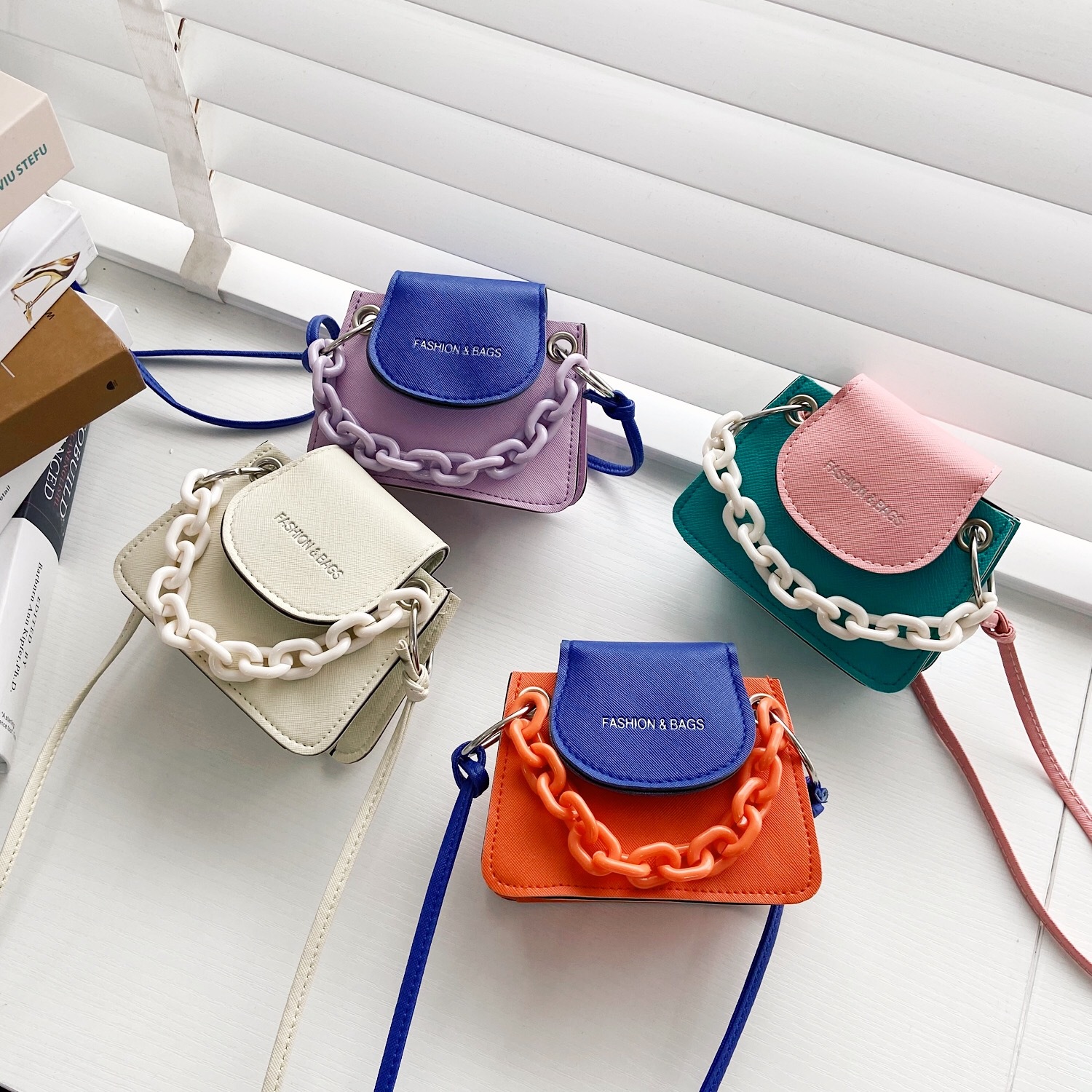 Summer hit color mini bag 2021 new trend...