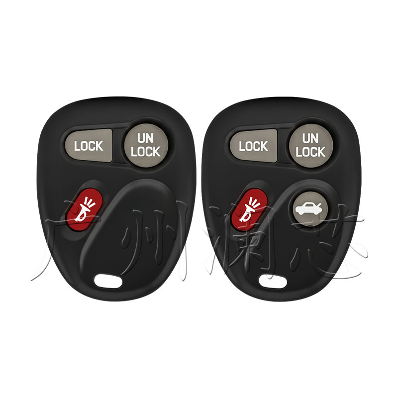 Suitable for Chevrolet, Cadillac, GMC smart key replacement shell, detachable remote control shell with 34-letter keys