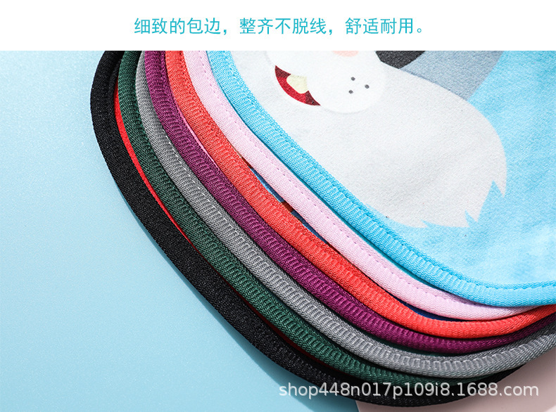 亚马逊婴儿宝宝吃饭防水围兜儿童口水巾ins围嘴