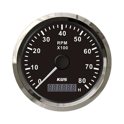 KUS85mm car tachometer 12V 24V for gasoline and diesel engines with engine timing function (tachometer)