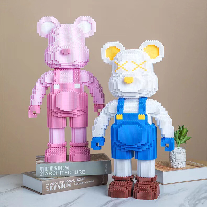 Compatible with Lego Tandem Granules Bears Blocks 55cm Extra Large Assembled Toy Boys Girls Birthday Gift