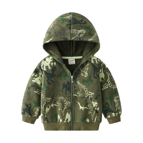 Spring new camouflage jacket, trendy and fashionable, casual jacket for boys to wear on school spring outings