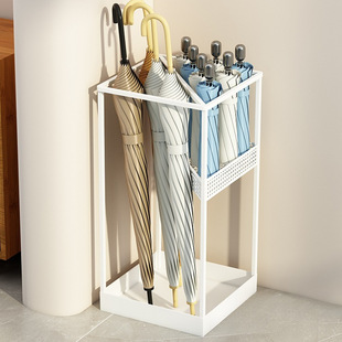 Umbrella Storage Rack Household Door Umbrella Storage Barrel Umbrella Rack Umbrella Barrel Umbrella Rack Commercial Large Capacity Storage Rack Barrel