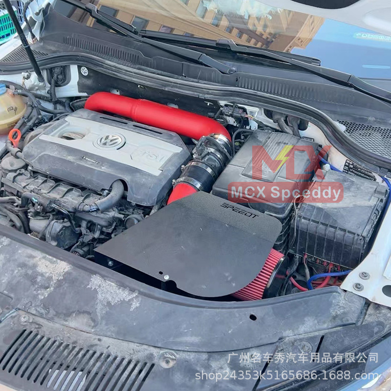 EA888 car air intake modification high flow air filter kit large flow air intake mushroom head suit aluminum alloy