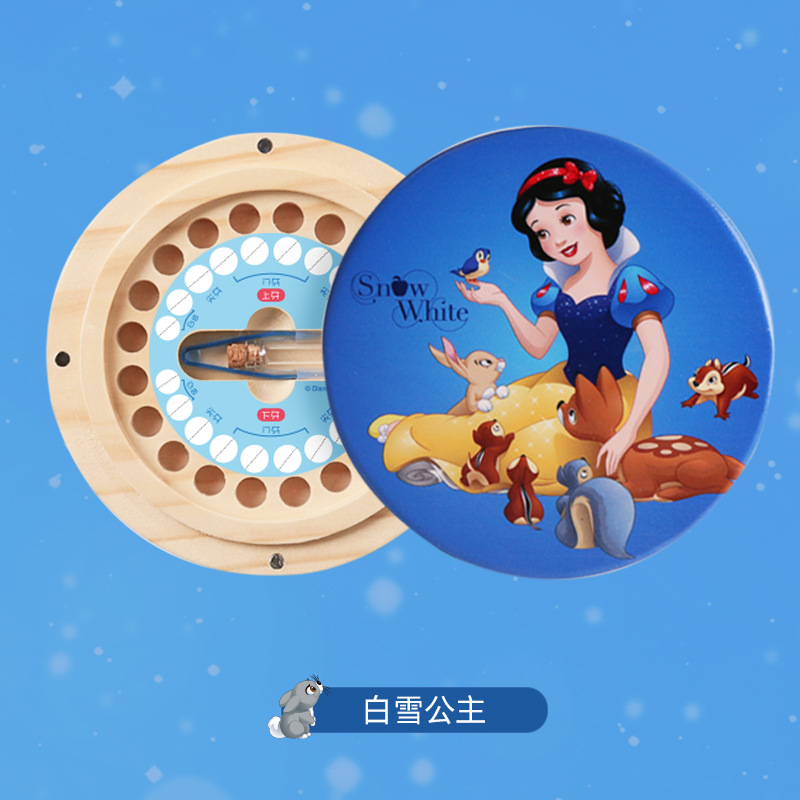 Caja conmemorativa de dientes de leche para niños al por mayor Caja de dientes de leche para niñas Caja de almacenamiento de dientes para niños Caja de almacenamiento de dientes de reemplazo para bebés