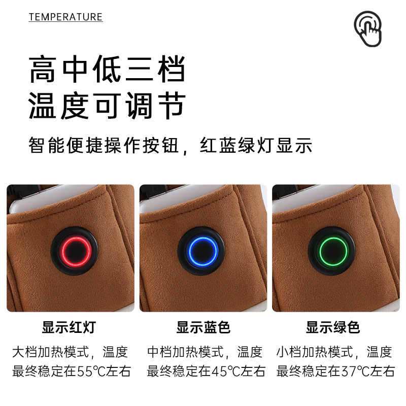 Grafeno zapatos calientes eléctricos pies no congelantes zapatos para caminar pies calientes artefacto calefacción zapatos para el hogar invierno cálido control de temperatura zapatos de algodón