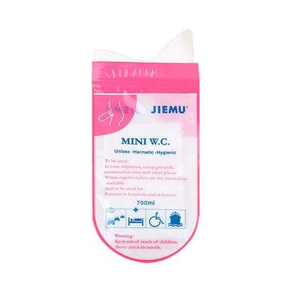 On-board emergency urine bag, for Women, Portable for
