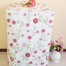 润泽家厂家直供PEVA全自动滚筒双杠洗衣机罩防泼防晒套新品可代发