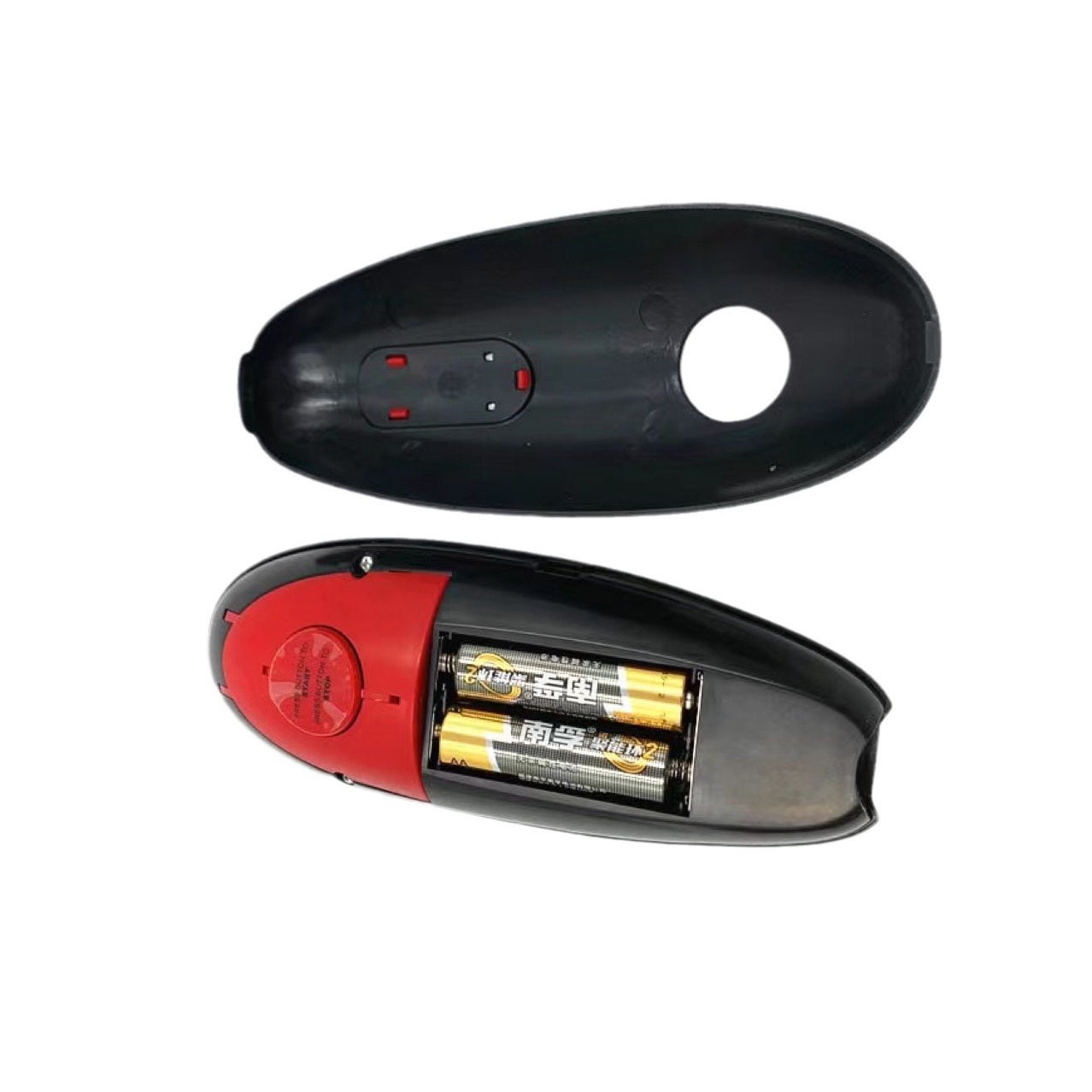 (2개) 전기 병따개 수 오프너 자동 캔 일치하는 애완 동물 다리미 캔 열 도구 철 상자 프리 오프너