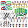 Football toy, bracelet, sticker, whistle, spinning top, set, wholesale, handmade