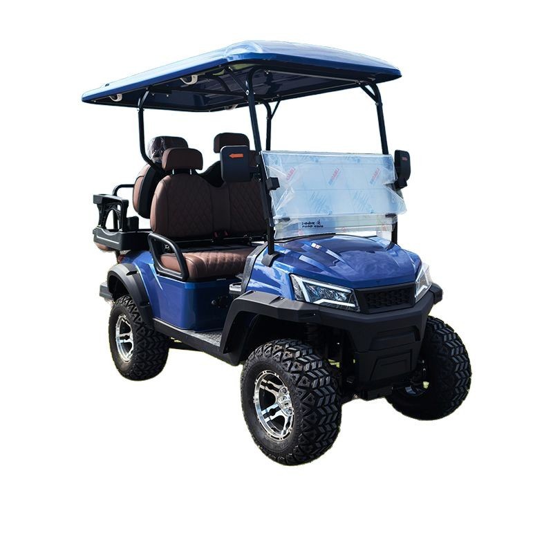 Customized Cross-Border Electric Sightseeing Car, Scenic Spot Tourist Real Estate Tour Car, Property Patrol Electric Golf Cart